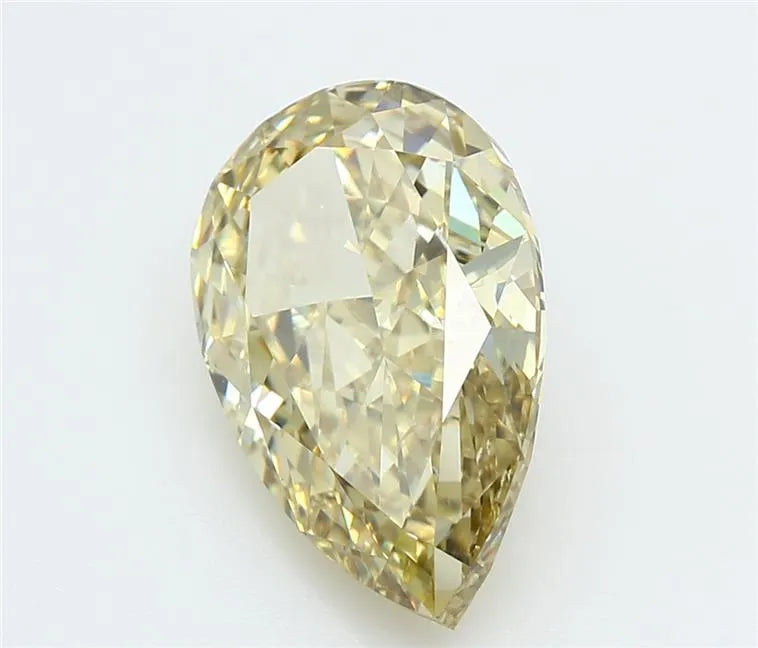 6.02ct Pear Lab Grown Diamond (Colour Fancy Yellow, Clarity VS1, IGI Certified)