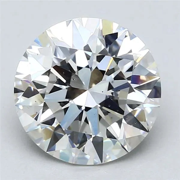 6.02ct Round Lab Grown Diamond (Colour F, Clarity SI1, Cut EX, IGI Certified)