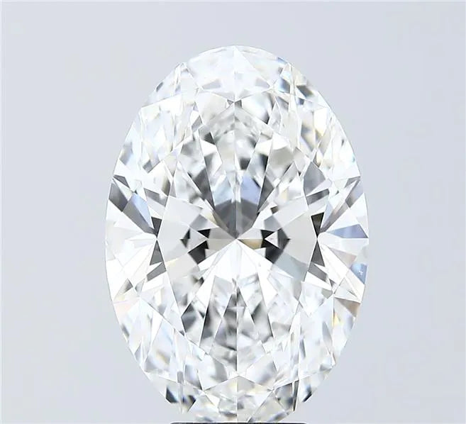 6.03ct Oval Lab Grown Diamond (Colour D, Clarity VVS2, IGI Certified)