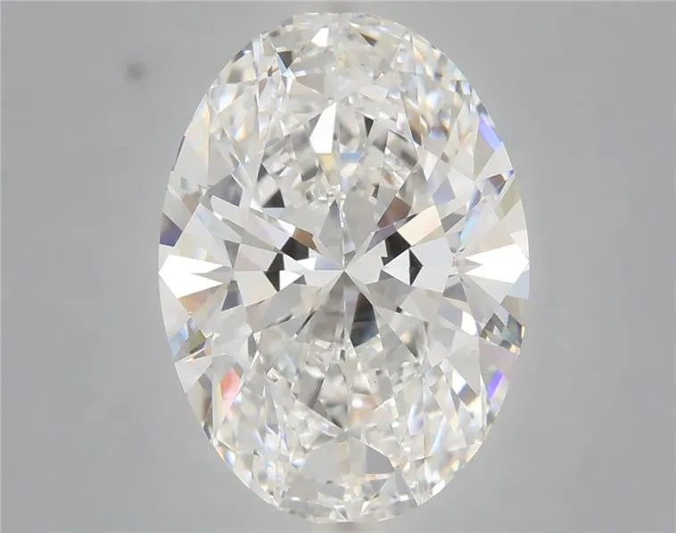 6.03ct Oval Lab Grown Diamond (Colour E, Clarity VVS2, IGI Certified)
