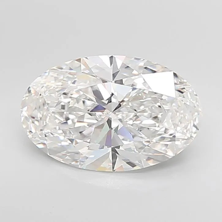 6.03ct Oval Lab Grown Diamond (Colour E, Clarity VVS2, IGI Certified)