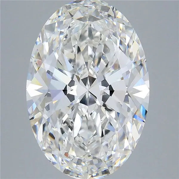 6.03ct Oval Lab Grown Diamond (Colour F, Clarity VVS2, IGI Certified)
