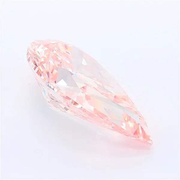 6.03ct Pear Lab Grown Diamond (Colour Fancy Vivid Pink, Clarity VVS2, IGI Certified)