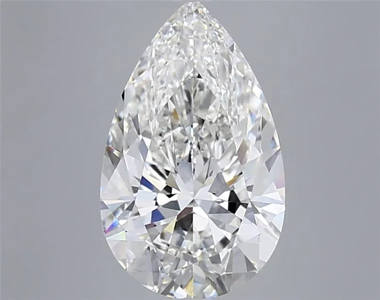 6.03ct Pear Lab Grown Diamond (Colour H, Clarity VVS2, IGI Certified)