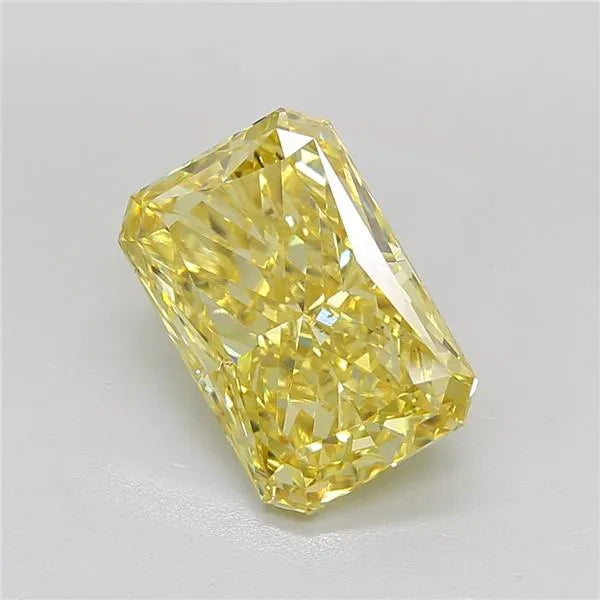 6.03ct Radiant Lab Grown Diamond (Colour Fancy Intense Yellow, Clarity VVS2, IGI Certified)