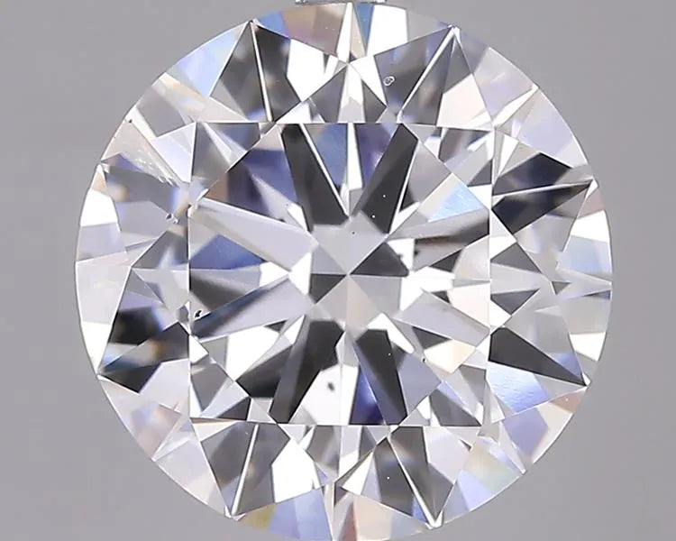 6.03ct Round Lab Grown Diamond (Colour F, Clarity SI2, Cut EX, IGI Certified)