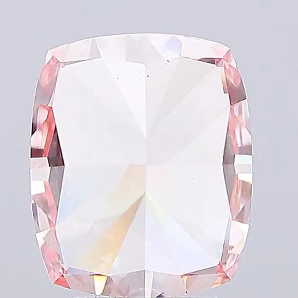6.04ct Cushion modified Lab Grown Diamond (Colour Fancy Vivid Pink, Clarity VS2, IGI Certified)