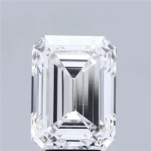 6.04ct Emerald Lab Grown Diamond (Colour E, Clarity VVS2, IGI Certified)