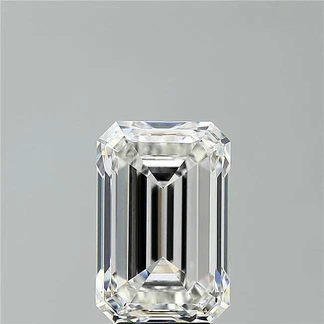 6.04ct Emerald Lab Grown Diamond (Colour F, Clarity VVS1, IGI Certified)
