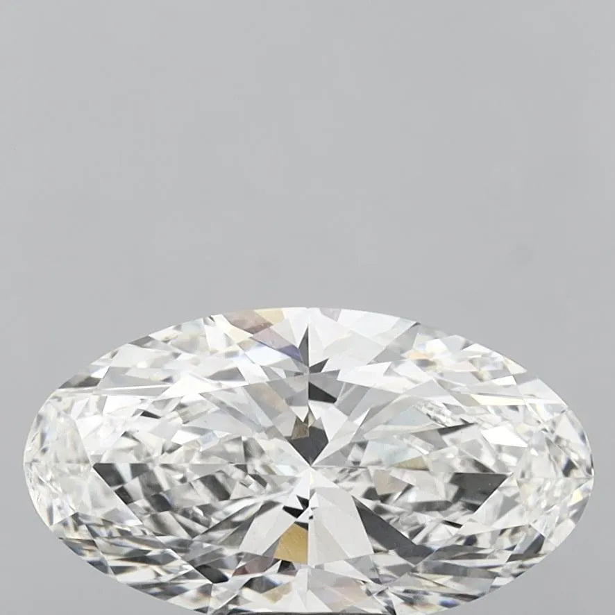 6.04ct Oval Lab Grown Diamond (Colour F, Clarity VVS2, IGI Certified)