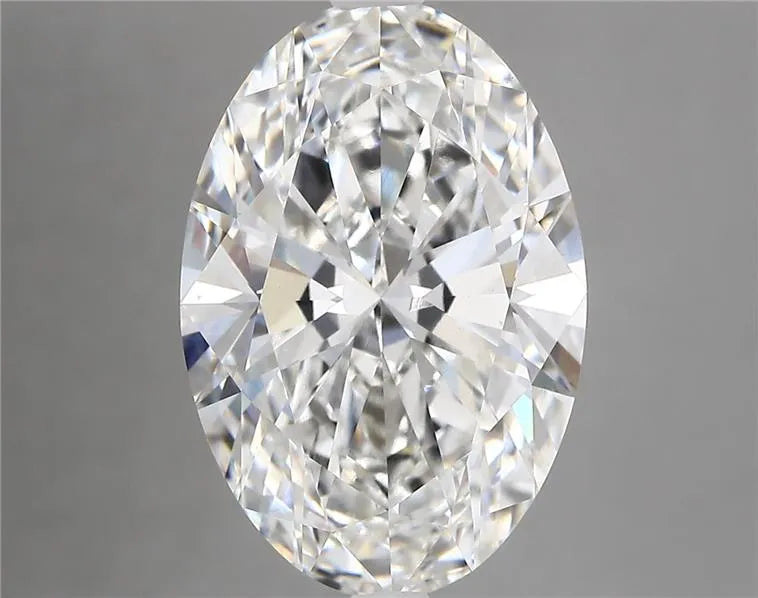 6.04ct Oval Lab Grown Diamond (Colour G, Clarity VS1, IGI Certified)