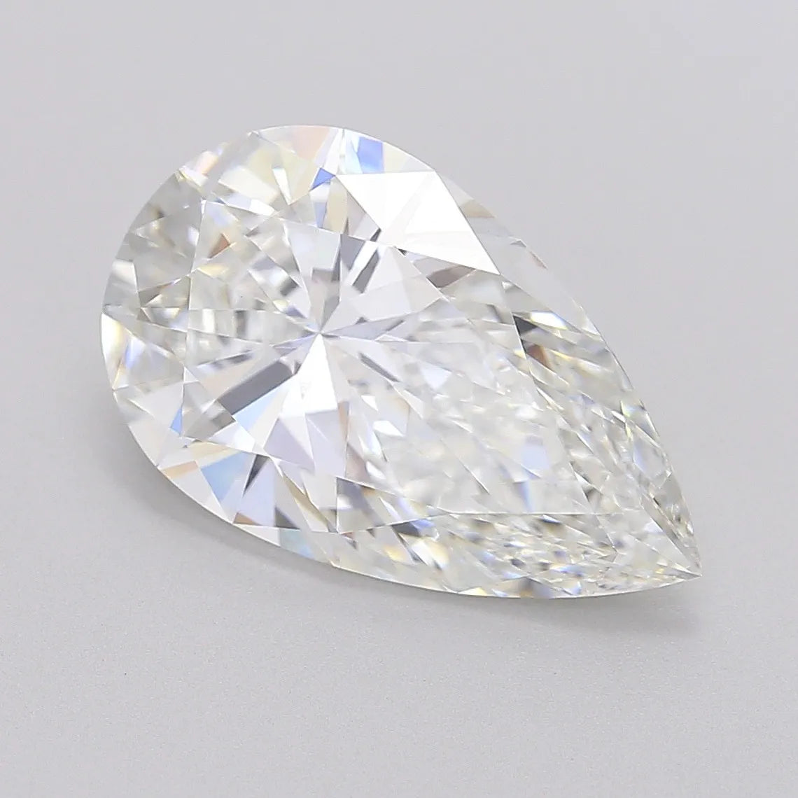 6.04ct Pear Lab Grown Diamond (Colour F, Clarity VVS2, IGI Certified)