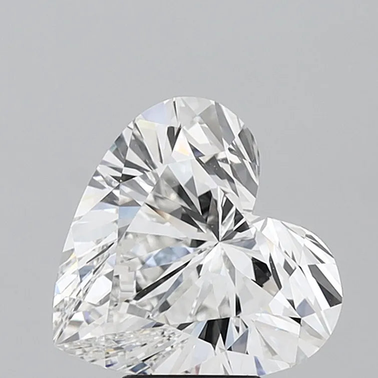 6.05ct Heart Lab Grown Diamond (Colour F, Clarity VVS2, IGI Certified)