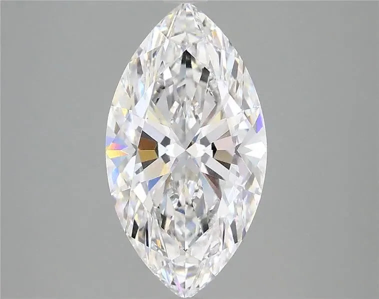 6.05ct Marquise Lab Grown Diamond (Colour D, Clarity VS2, IGI Certified)