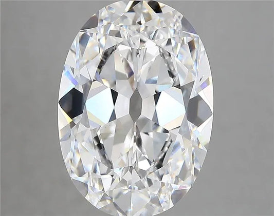 6.05ct Oval Lab Grown Diamond (Colour D, Clarity VVS2, IGI Certified)