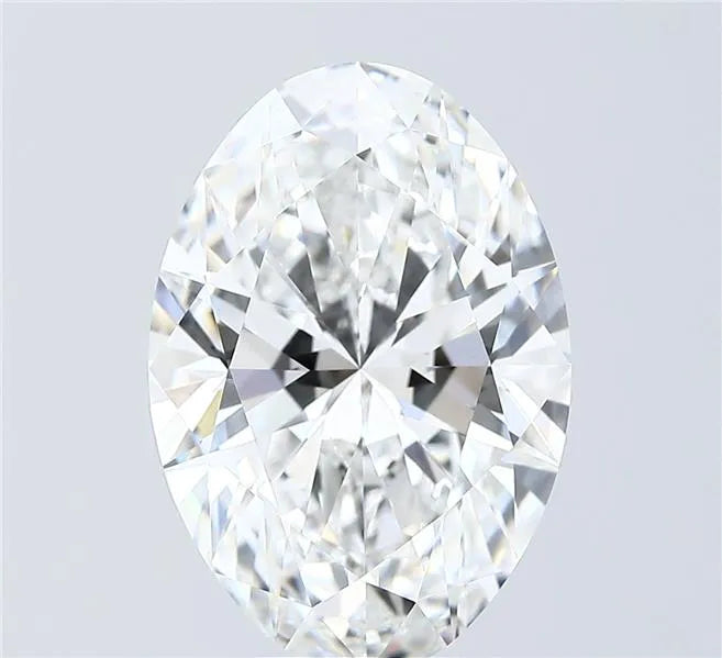 6.05ct Oval Lab Grown Diamond (Colour D, Clarity VVS2, IGI Certified)