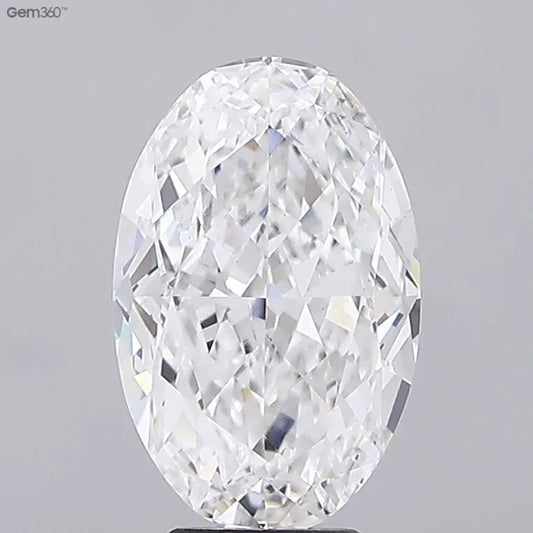 6.05ct Oval Lab Grown Diamond (Colour F, Clarity VS1, IGI Certified)