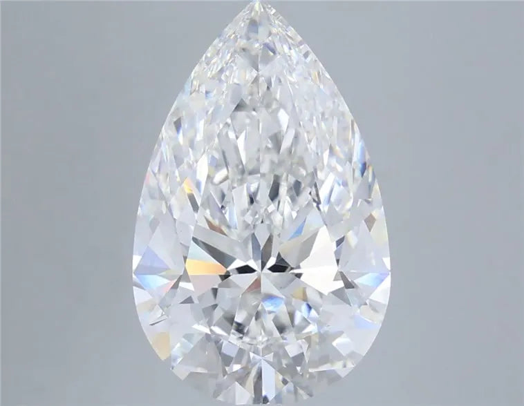6.05ct Pear Lab Grown Diamond (Colour E, Clarity VVS2, IGI Certified)