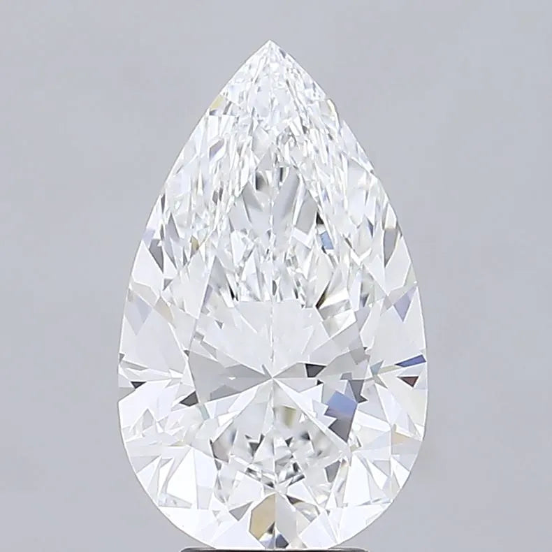 6.05ct Pear Lab Grown Diamond (Colour E, Clarity VVS2, IGI Certified)