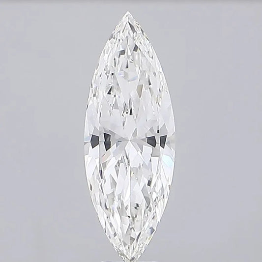 6.06ct Marquise Lab Grown Diamond (Colour F, Clarity VS1, IGI Certified)