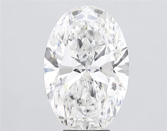 6.06ct Oval Lab Grown Diamond (Colour D, Clarity VS1, IGI Certified)