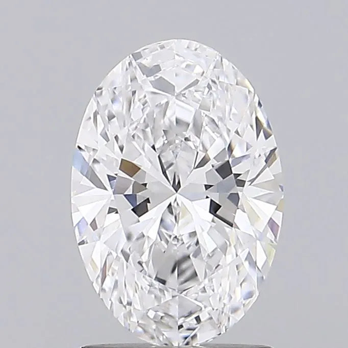 6.06ct Oval Lab Grown Diamond (Colour D, Clarity VVS1, IGI Certified)