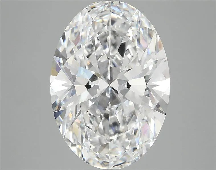 6.06ct Oval Lab Grown Diamond (Colour D, Clarity VVS2, IGI Certified)
