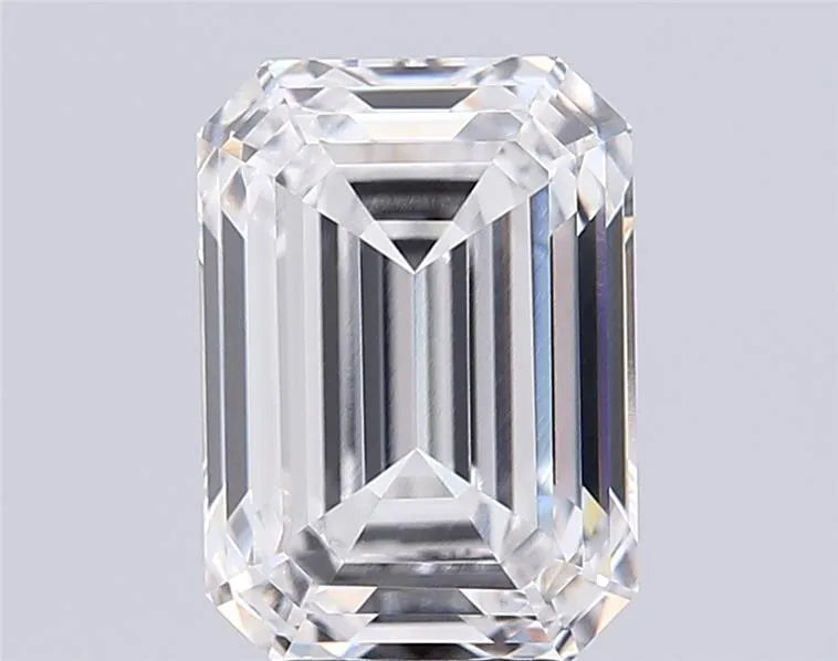 6.07ct Emerald Lab Grown Diamond (Colour D, Clarity VVS1, IGI Certified)