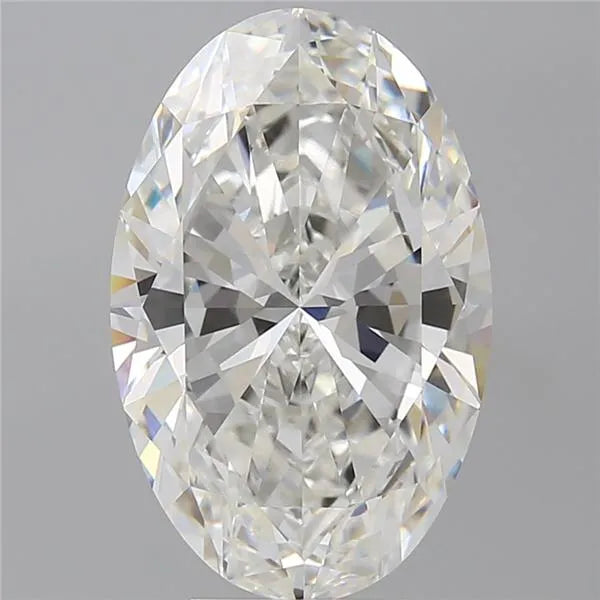6.07ct Oval Lab Grown Diamond (Colour E, Clarity VVS2, IGI Certified)