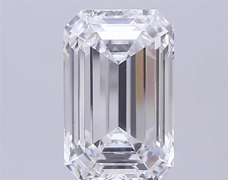 6.08ct Emerald Lab Grown Diamond (Colour D, Clarity VVS2, IGI Certified)