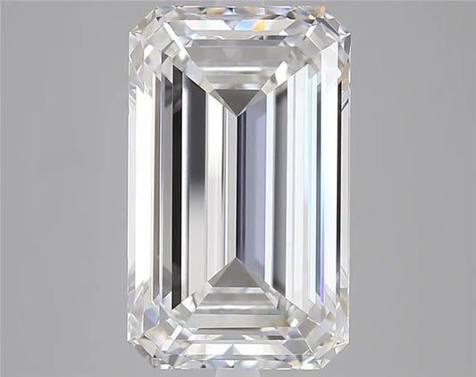 6.08ct Emerald Lab Grown Diamond (Colour E, Clarity VVS1, IGI Certified)