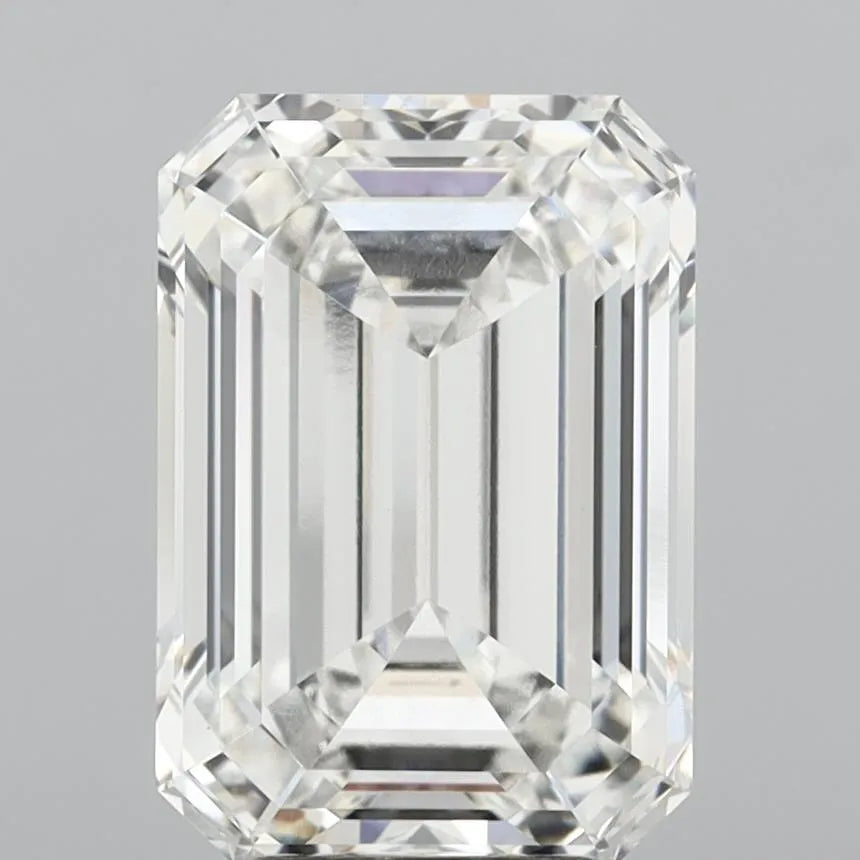 6.08ct Emerald Lab Grown Diamond (Colour F, Clarity VVS2, IGI Certified)