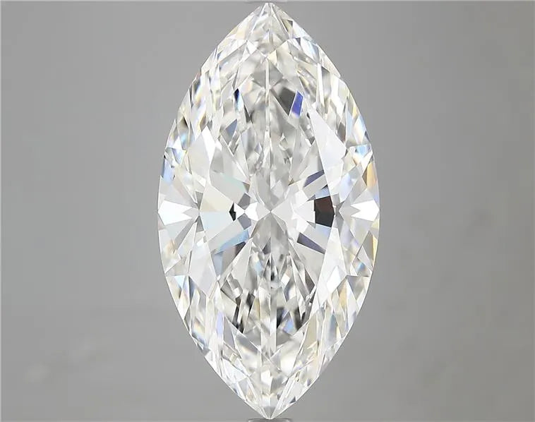 6.08ct Marquise Lab Grown Diamond (Colour F, Clarity VVS2, IGI Certified)