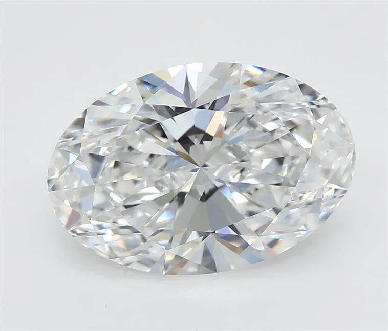 6.08ct Oval Lab Grown Diamond (Colour D, Clarity VVS2, GIA Certified)