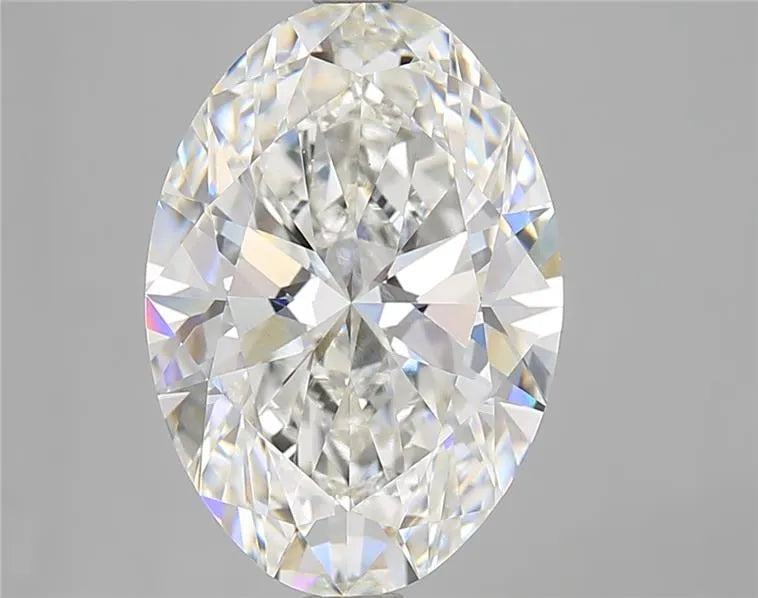 6.08ct Oval Lab Grown Diamond (Colour F, Clarity VVS2, IGI Certified)