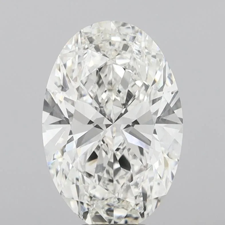 6.08ct Oval Lab Grown Diamond (Colour G, Clarity VVS1, IGI Certified)