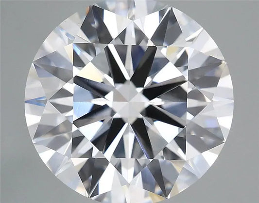 6.08ct Round Lab Grown Diamond (Colour E, Clarity VVS2, Cut ID, IGI Certified)