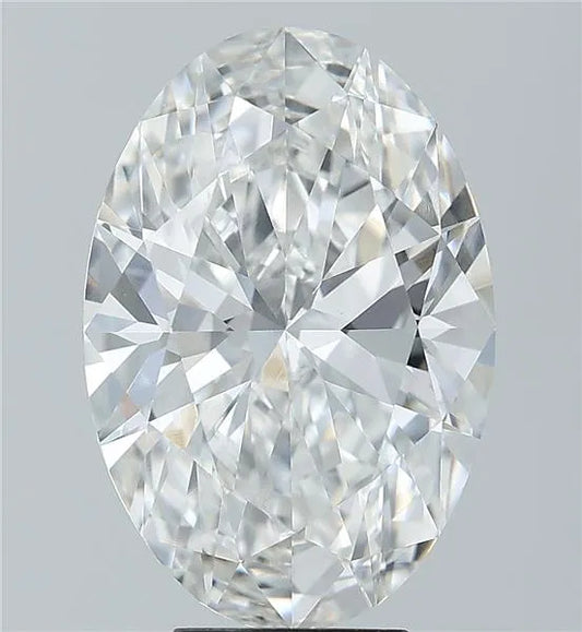 6.09ct Oval Lab Grown Diamond (Colour F, Clarity VVS2, IGI Certified)