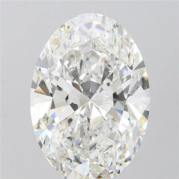6.09ct Oval Lab Grown Diamond (Colour F, Clarity VVS2, IGI Certified)