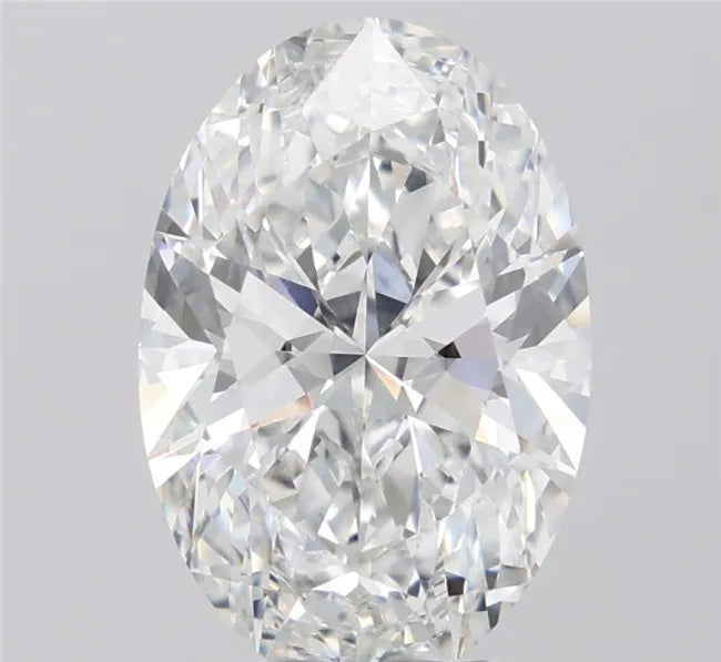 6.09ct Oval Lab Grown Diamond (Colour F, Clarity VVS2, IGI Certified)