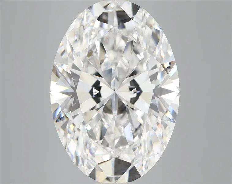 6.10ct Oval Lab Grown Diamond (Colour D, Clarity VVS2, IGI Certified)