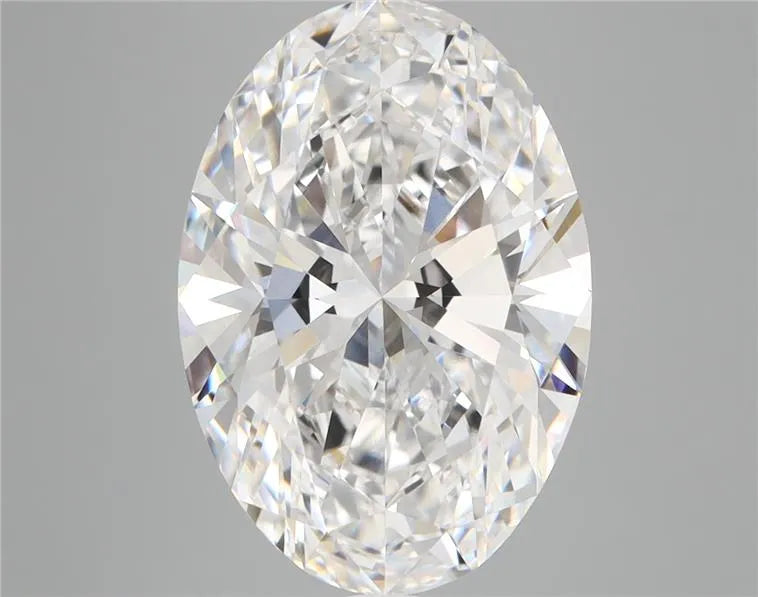 6.10ct Oval Lab Grown Diamond (Colour D, Clarity VVS2, IGI Certified)