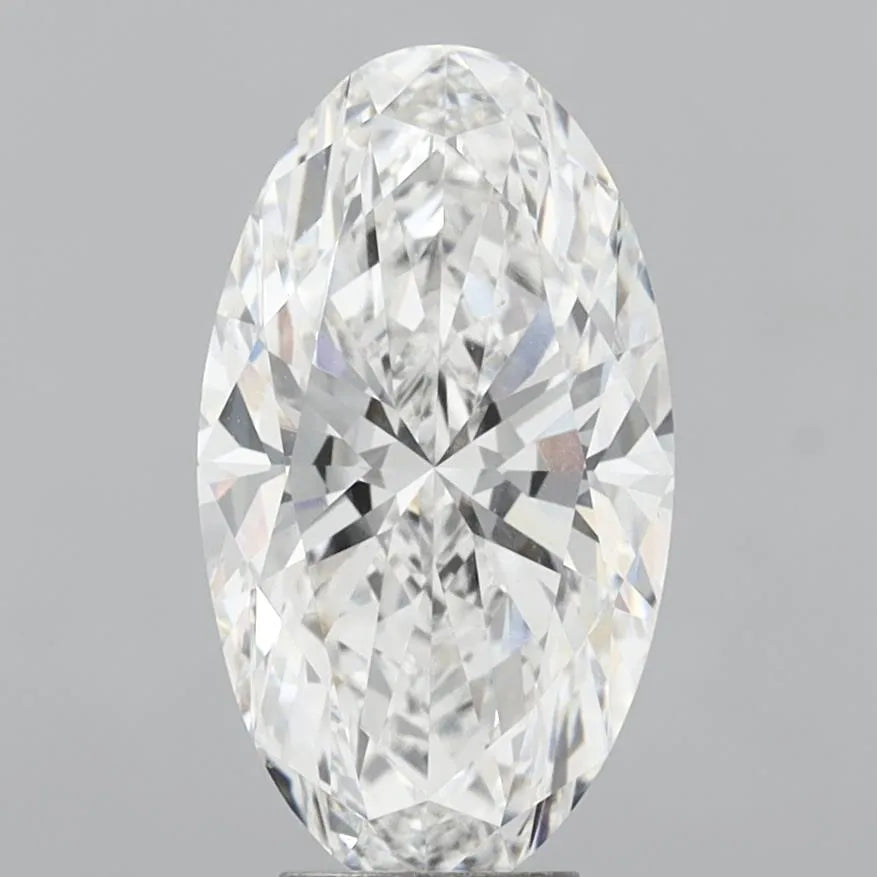6.10ct Oval Lab Grown Diamond (Colour E, Clarity VS1, IGI Certified)