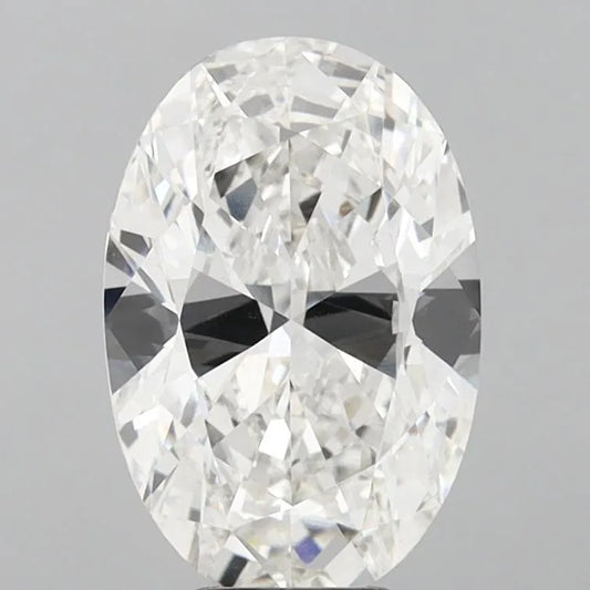 6.10ct Oval Lab Grown Diamond (Colour F, Clarity VS1, IGI Certified)