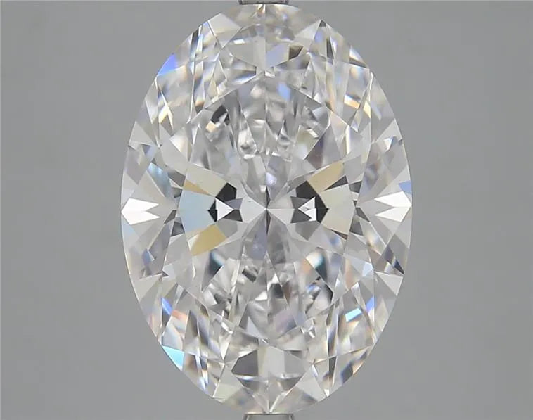 6.10ct Oval Lab Grown Diamond (Colour F, Clarity VS1, IGI Certified)