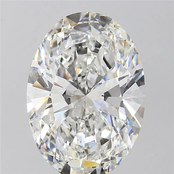 6.10ct Oval Lab Grown Diamond (Colour F, Clarity VVS2, IGI Certified)