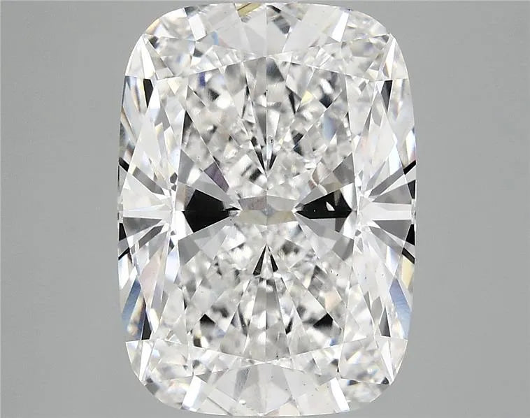 6.11ct Cushion modified Lab Grown Diamond (Colour E, Clarity SI1, IGI Certified)