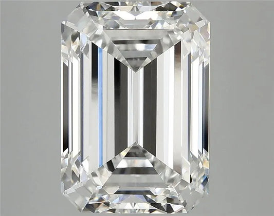 6.11ct Emerald Lab Grown Diamond (Colour E, Clarity VVS1, IGI Certified)