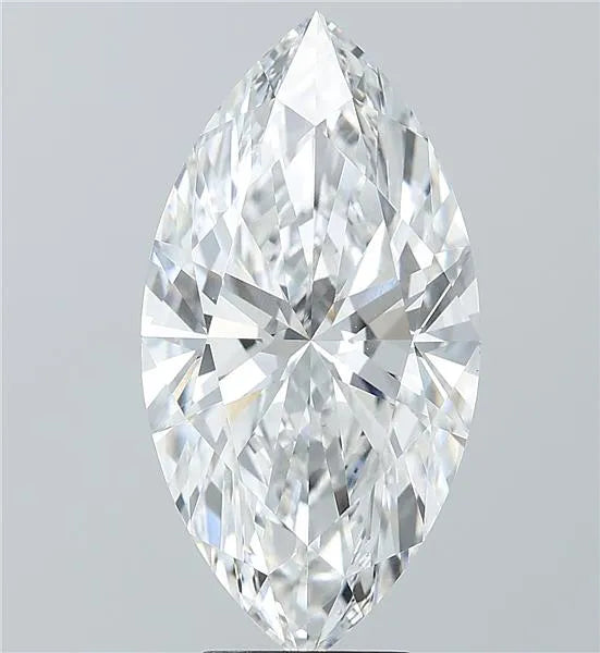 6.11ct Marquise Lab Grown Diamond (Colour F, Clarity VVS2, IGI Certified)