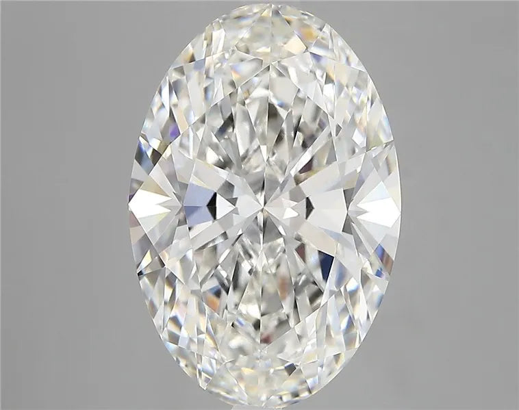 6.11ct Oval Lab Grown Diamond (Colour G, Clarity VVS2, IGI Certified)